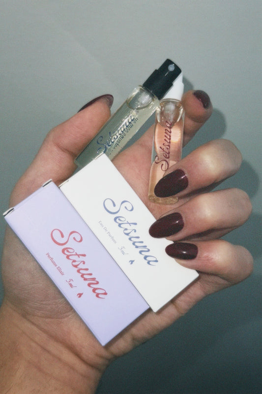 Take me somewhere new bundle - 2x 5ml Travel Bottles